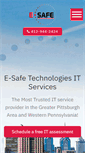 Mobile Screenshot of e-safetech.com