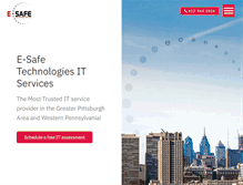 Tablet Screenshot of e-safetech.com